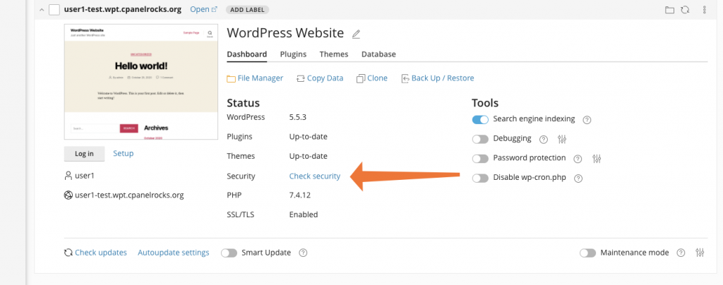 Hướng dẫn bảo mật WordPress với WordPress Toolkit