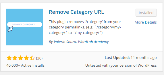 Hướng dẫn loại bỏ /category/ trên URL WordPress
