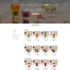 Theme WordPress cửa hàng trà sữa tocotoco