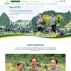 Theme WordPress nguyên liệu sạch – organic giống hanuti