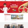 Theme WordPress trường mầm non 02